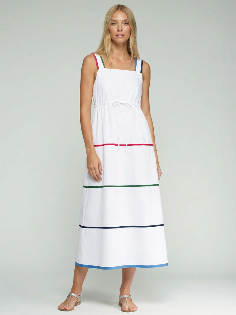 TASSIA DRESS W/STRIPES - VILAGALLO