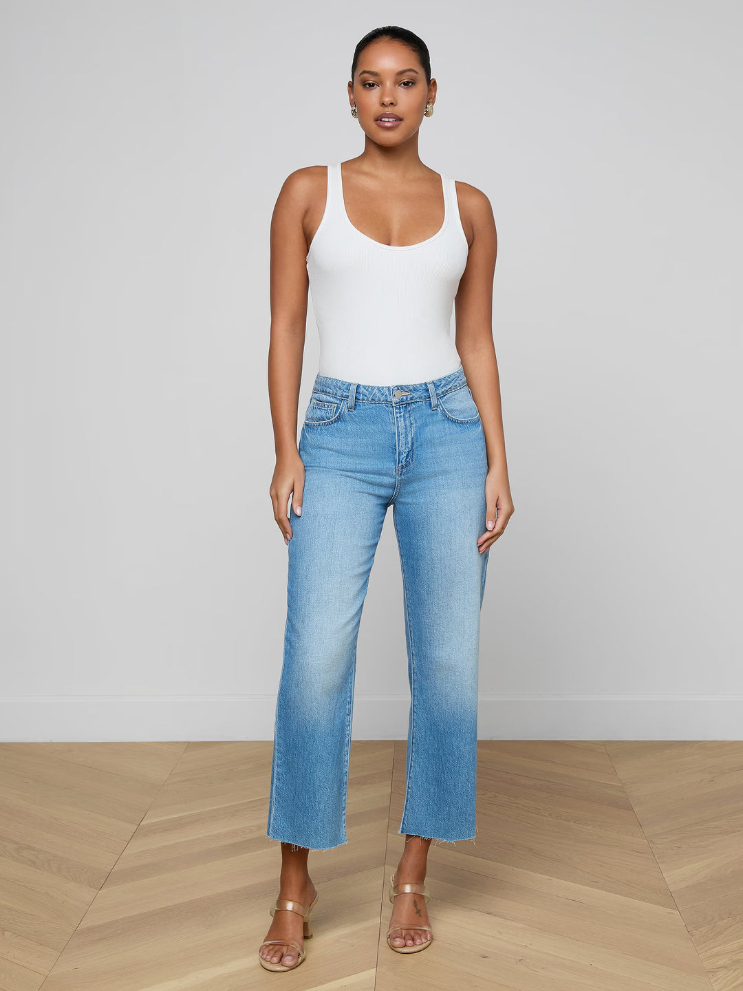WANDA HIGH RISE CROP WIDE LEG (ANAHEIM) - L'AGENCE