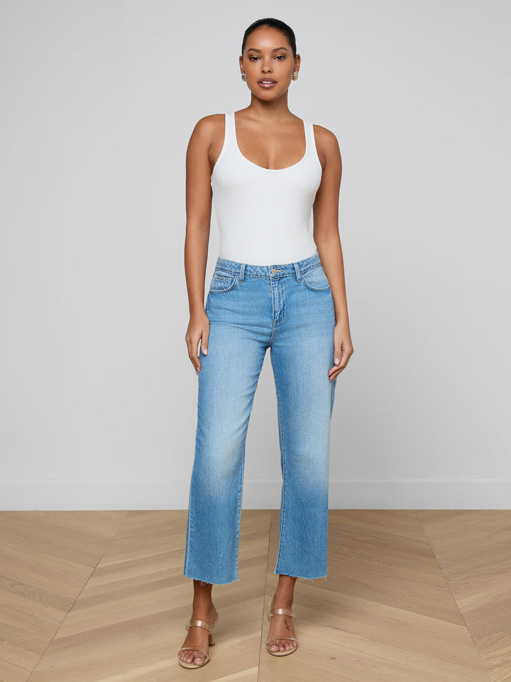 WANDA HIGH RISE CROP WIDE LEG (ANAHEIM) - L'AGENCE