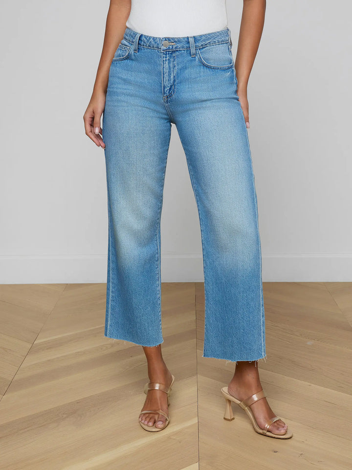 WANDA HIGH RISE CROP WIDE LEG (ANAHEIM) - L'AGENCE