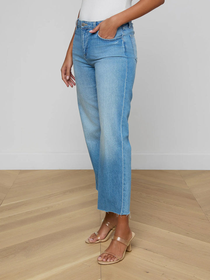 WANDA HIGH RISE CROP WIDE LEG (ANAHEIM) - L'AGENCE