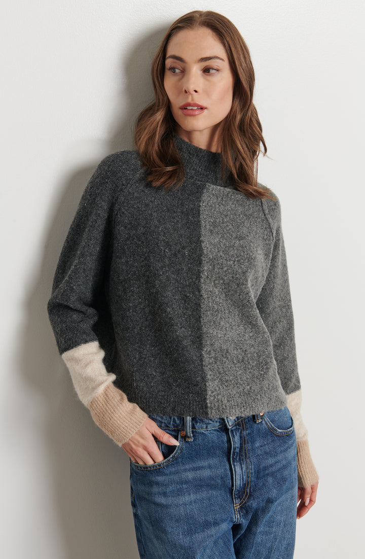 PIPPA SPLIT SWEATER - LINE