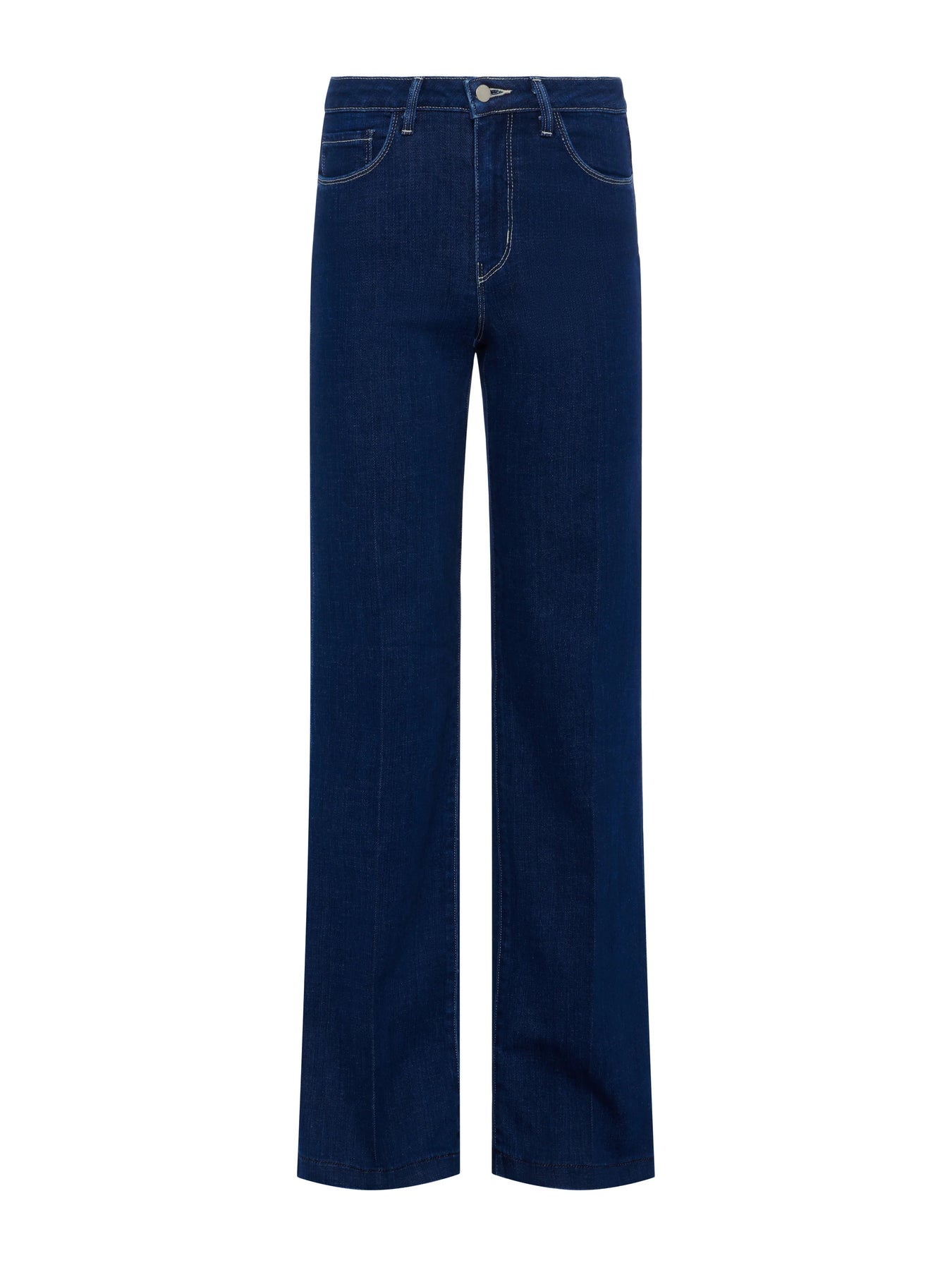 CLAYTON HIGH RISE WIDE LEG JEAN NEWPORT L AGENCE