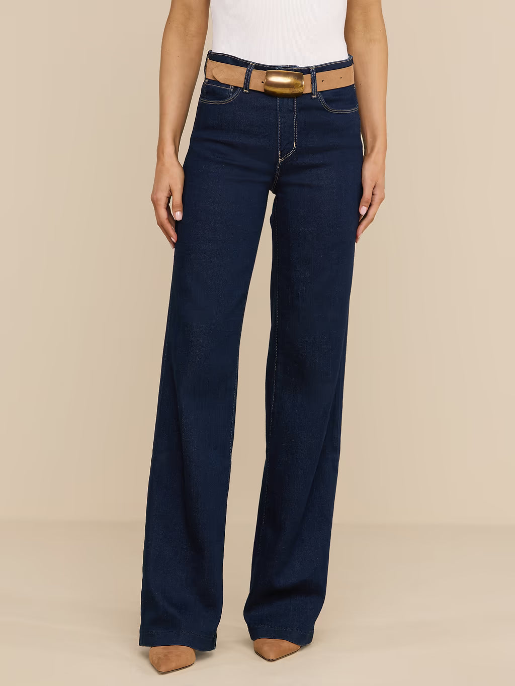 CLAYTON HIGH RISE WIDE LEG (KOVAL) - L'AGENCE