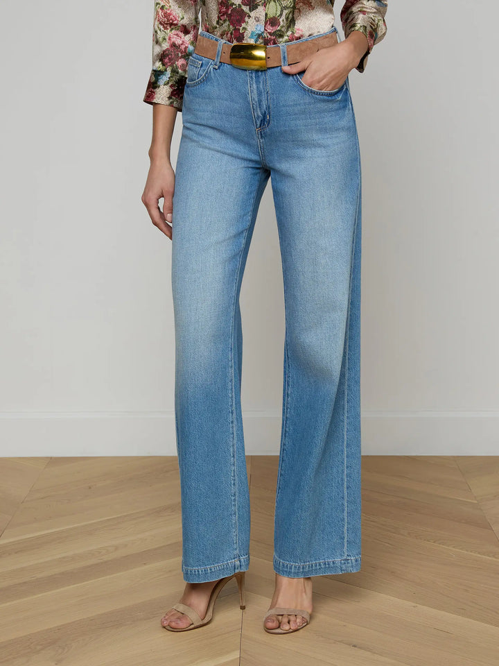 SCOTTIE HIGH RISE WIDE LEG (ANAHEIM) - L'AGENCE