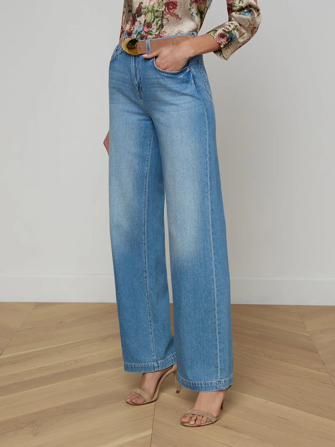 SCOTTIE HIGH RISE WIDE LEG (ANAHEIM) - L'AGENCE