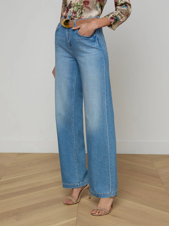 SCOTTIE HIGH RISE WIDE LEG (ANAHEIM) - L'AGENCE