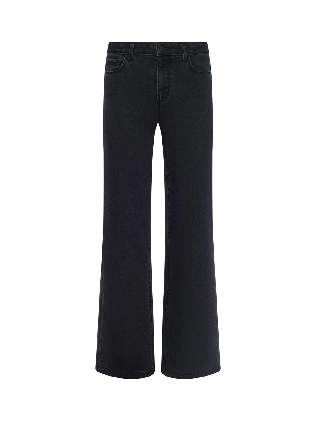 SCOTTIE HIGH RISE WIDE LEG (WASHED BLACK) - L'AGENCE