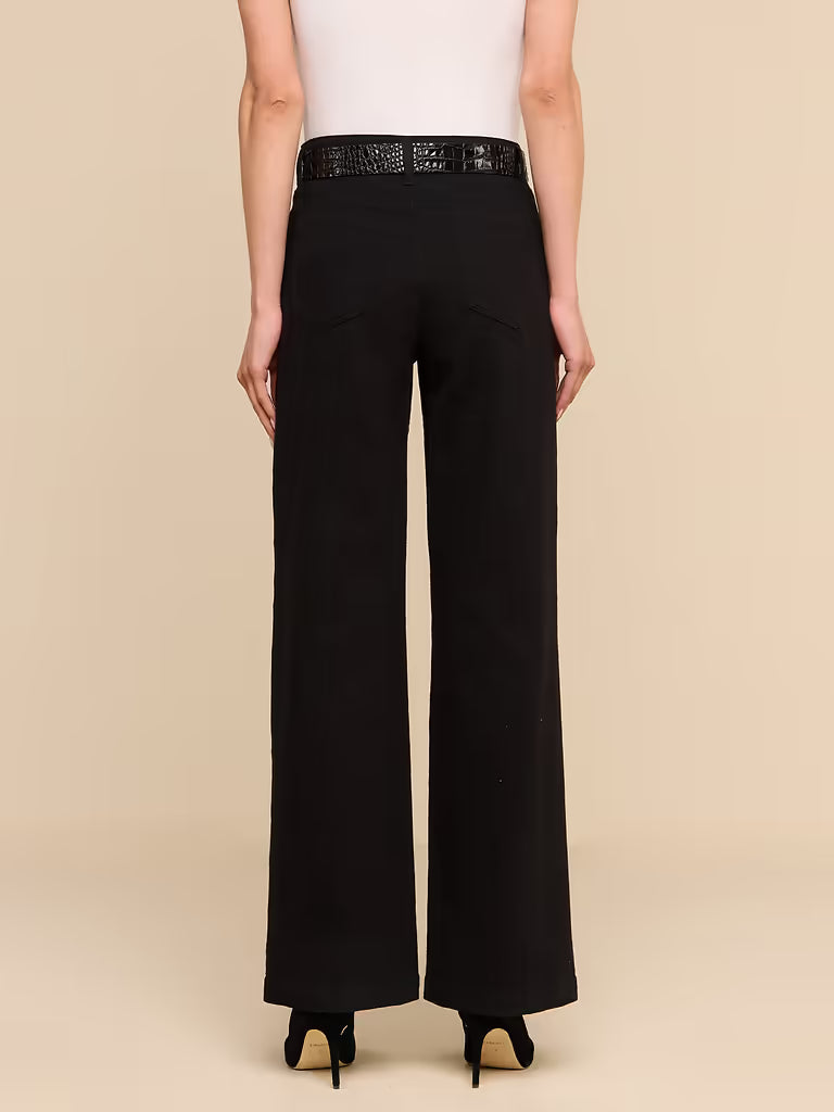 SCOTTIE H/R WIDE LEG (BLACK) - L'AGENCE