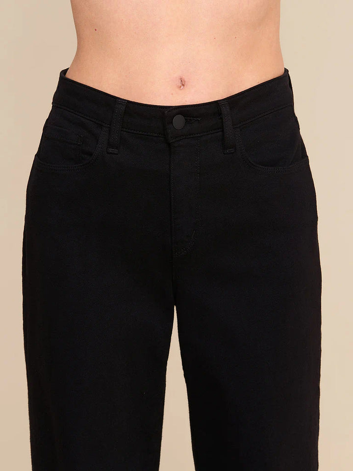 SCOTTIE H/R WIDE LEG (BLACK) - L'AGENCE