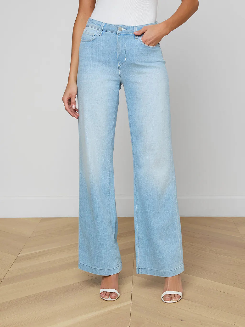 SCOTTIE H/R WIDE LEG (BAYRIDGE) - L'AGENCE
