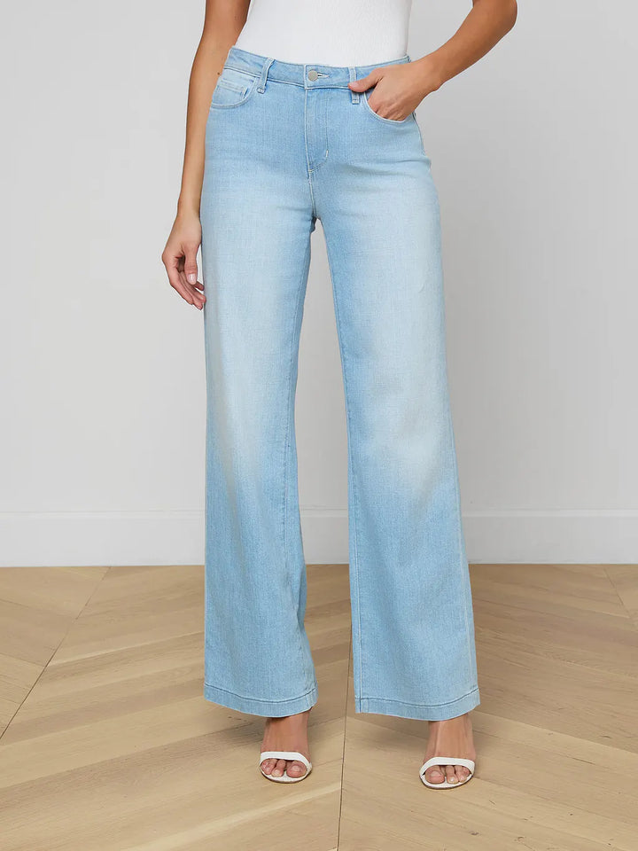 SCOTTIE H/R WIDE LEG (BAYRIDGE) - L'AGENCE