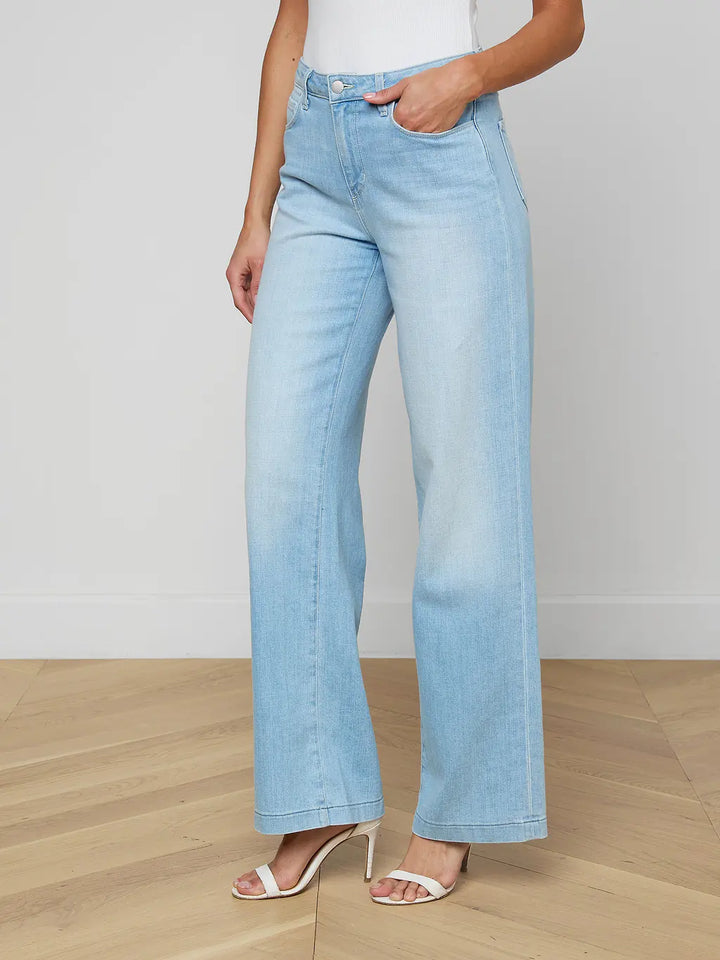 SCOTTIE H/R WIDE LEG (BAYRIDGE) - L'AGENCE