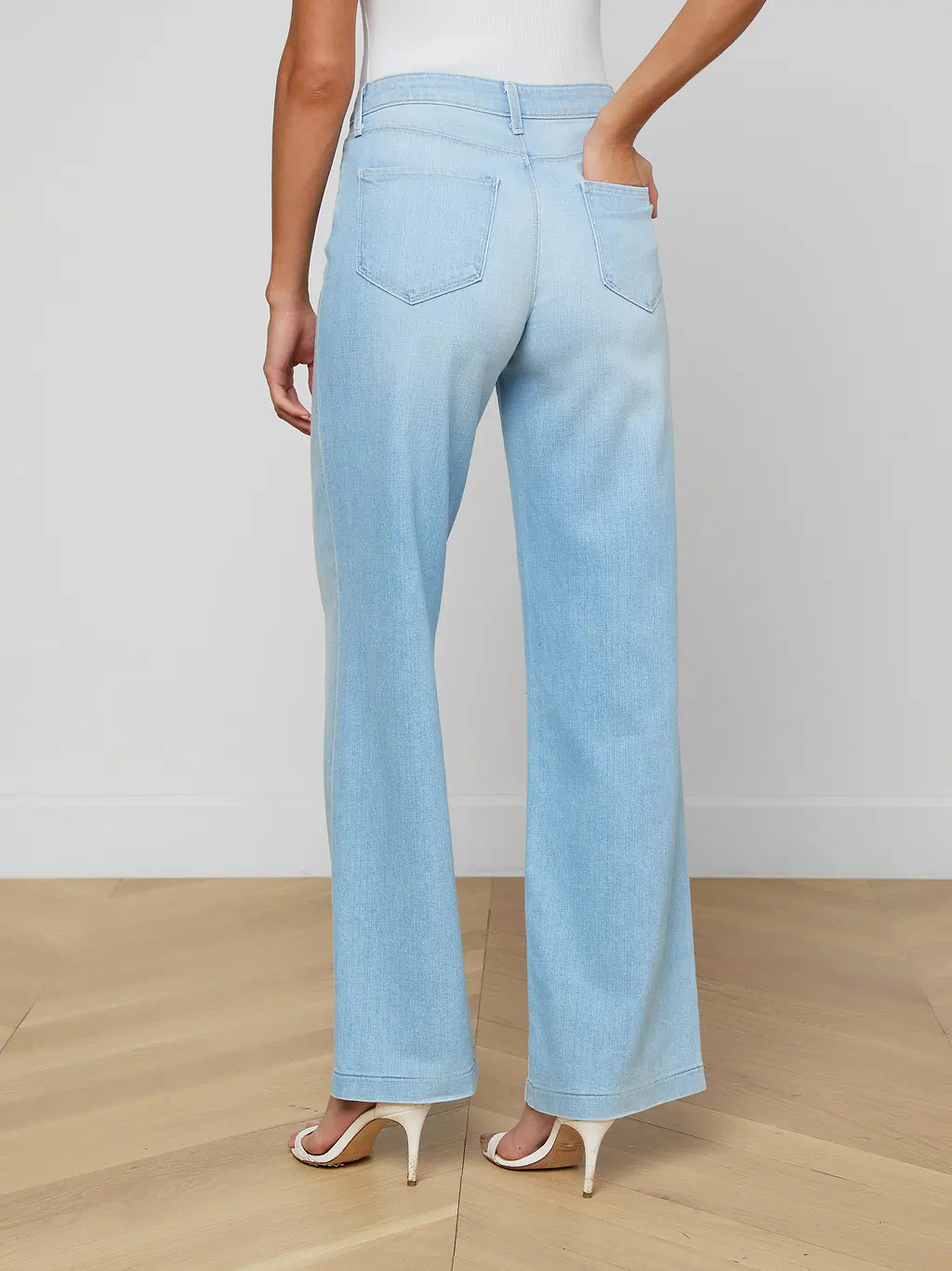 SCOTTIE H/R WIDE LEG (BAYRIDGE) - L'AGENCE