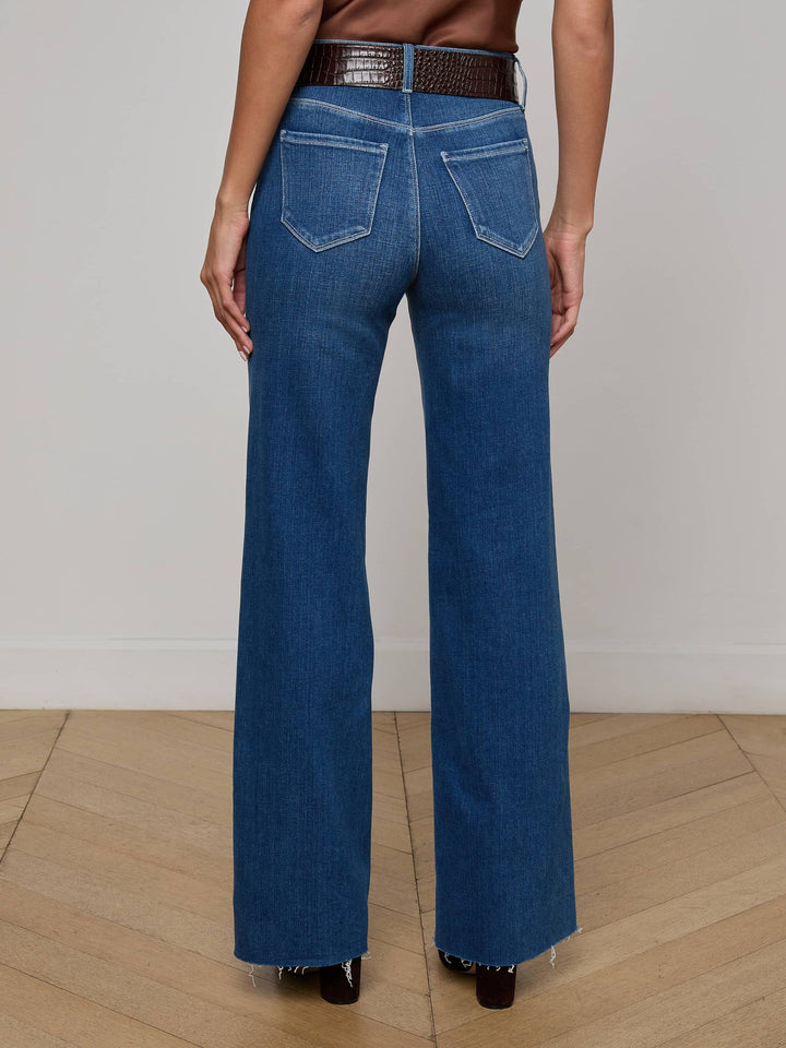 GWENNA WIDE LEG FLARE JEAN (GAGE) - L'AGENCE