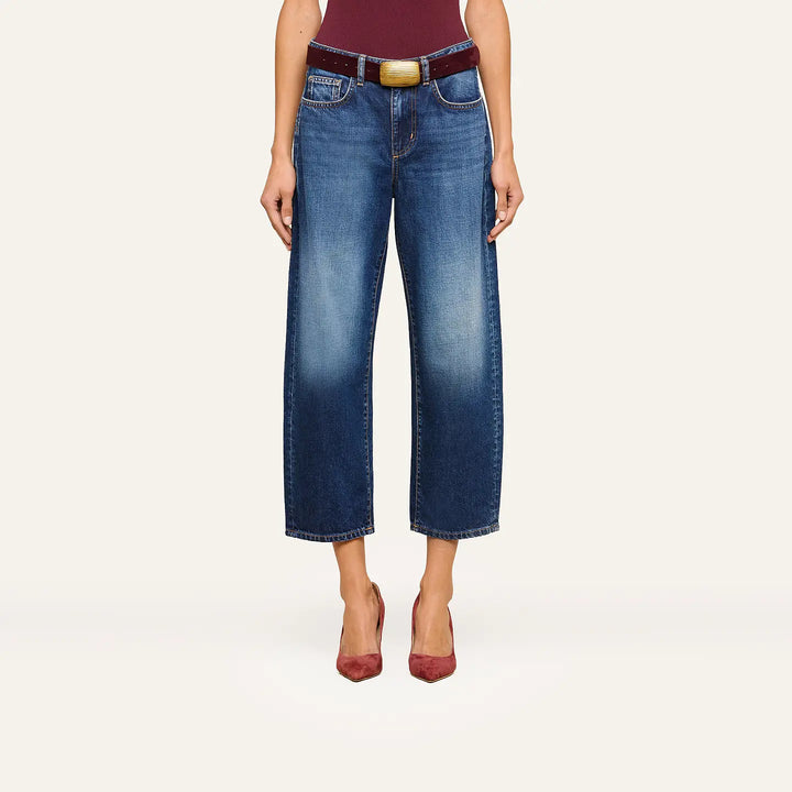 MALLIS H/R BOW-LEG JEAN (PRADO) - L'AGENCE
