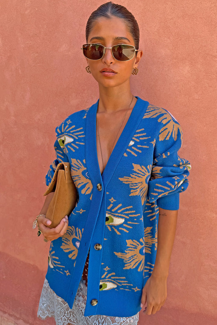 BLUE EYE CARDIGAN - NEVER FULLY DRESSED