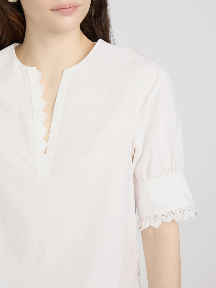 THE KEEPSAKE POPOVER TOP (WHITE) - FRAME