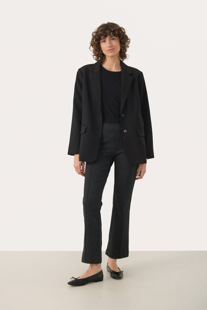 PONTAS GREY CHECK PULL ON PANTS - PART TWO