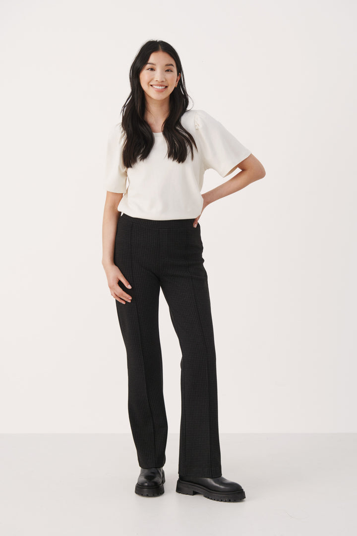 PONTAS GREY CHECK PULL ON PANTS - PART TWO