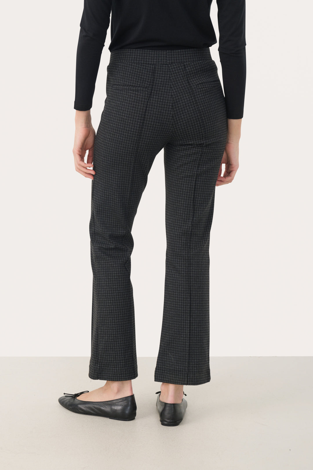 PONTAS GREY CHECK PULL ON PANTS - PART TWO