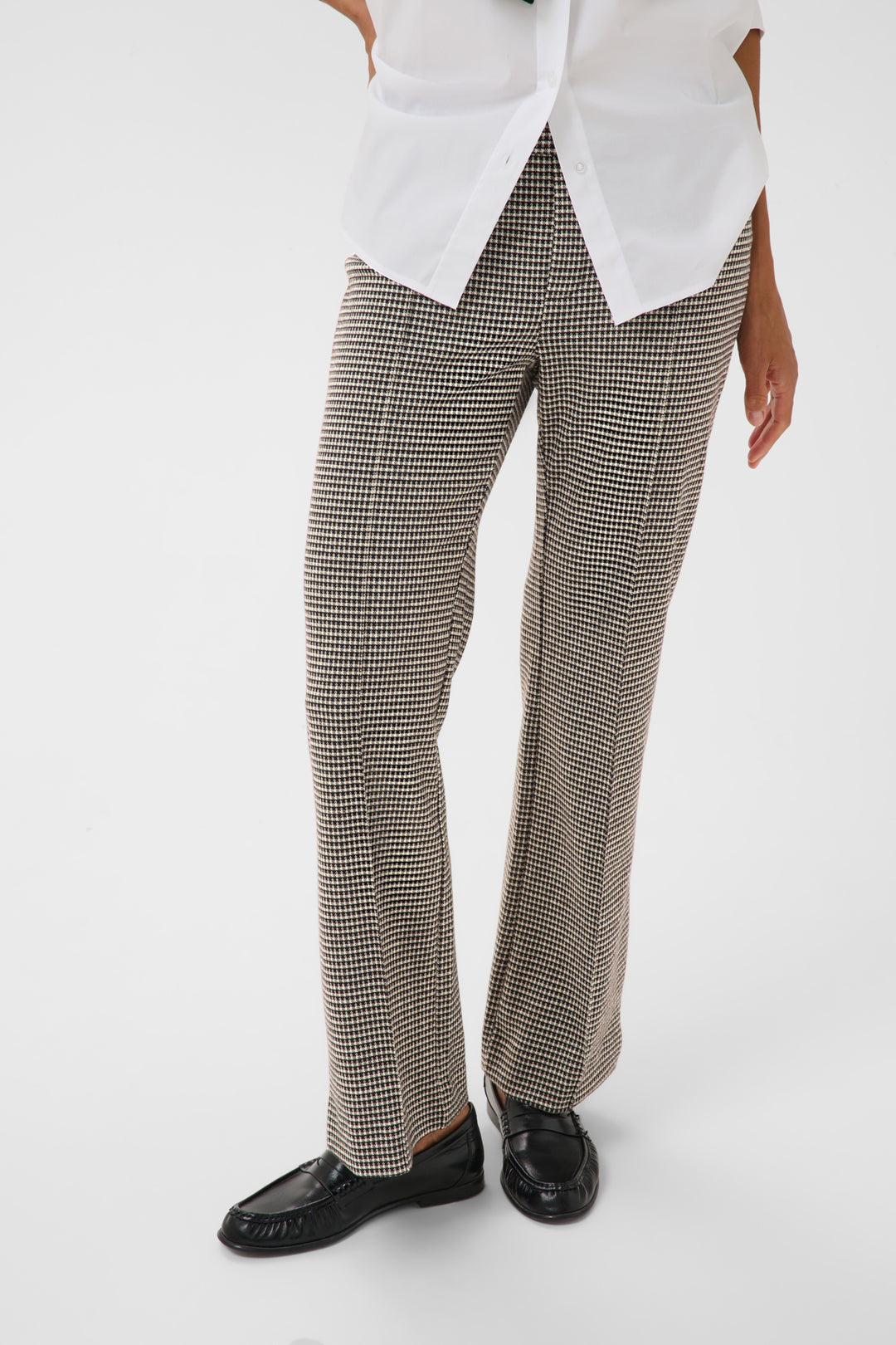 PONTAS STRAIGHT LEG PANT (SMALL CHECK) - PART TWO