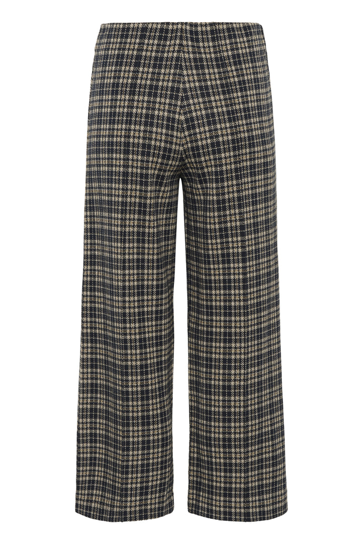 ILISAN PANT (DARK NAVY CHECK) - PART TWO