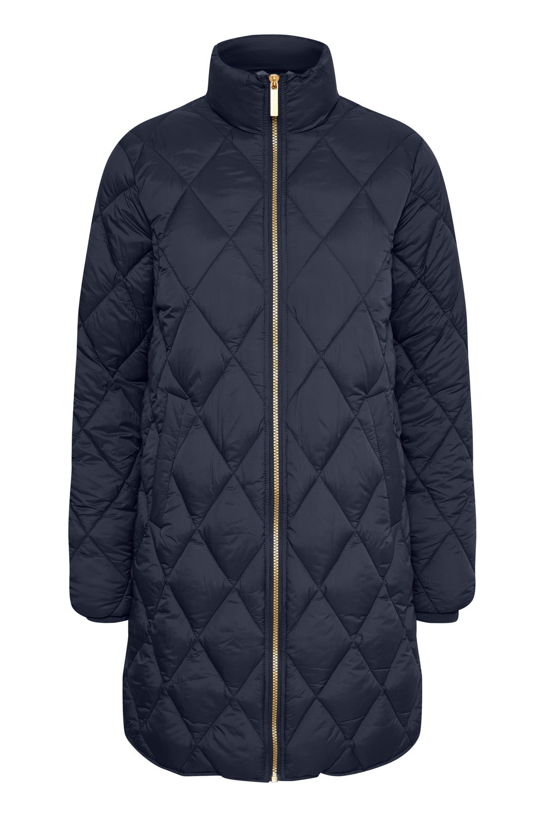 OLILAS QUILTED COAT (DARK NAVY) - PART TWO