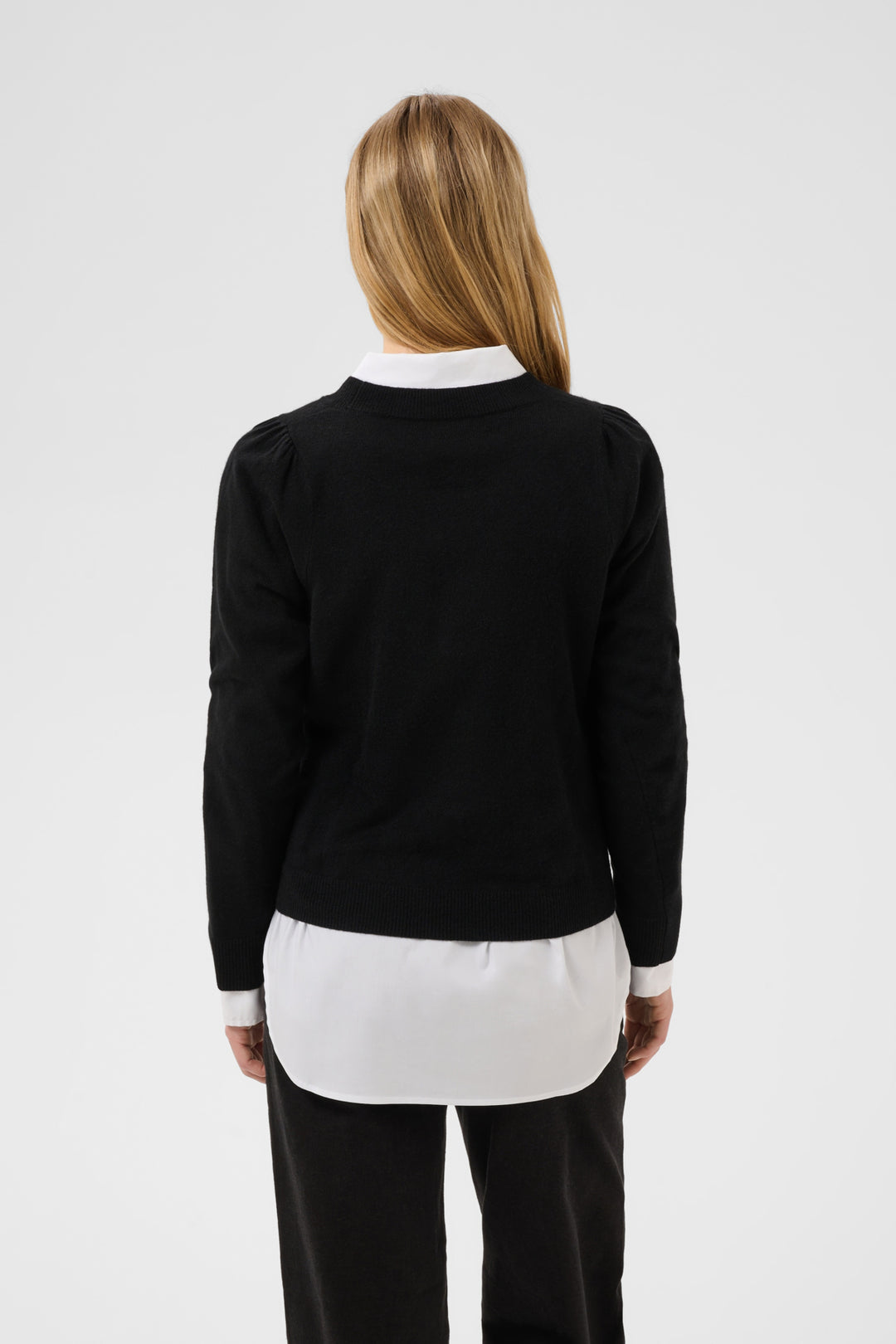 EVINA PULLOVER (BLACK) - PART TWO