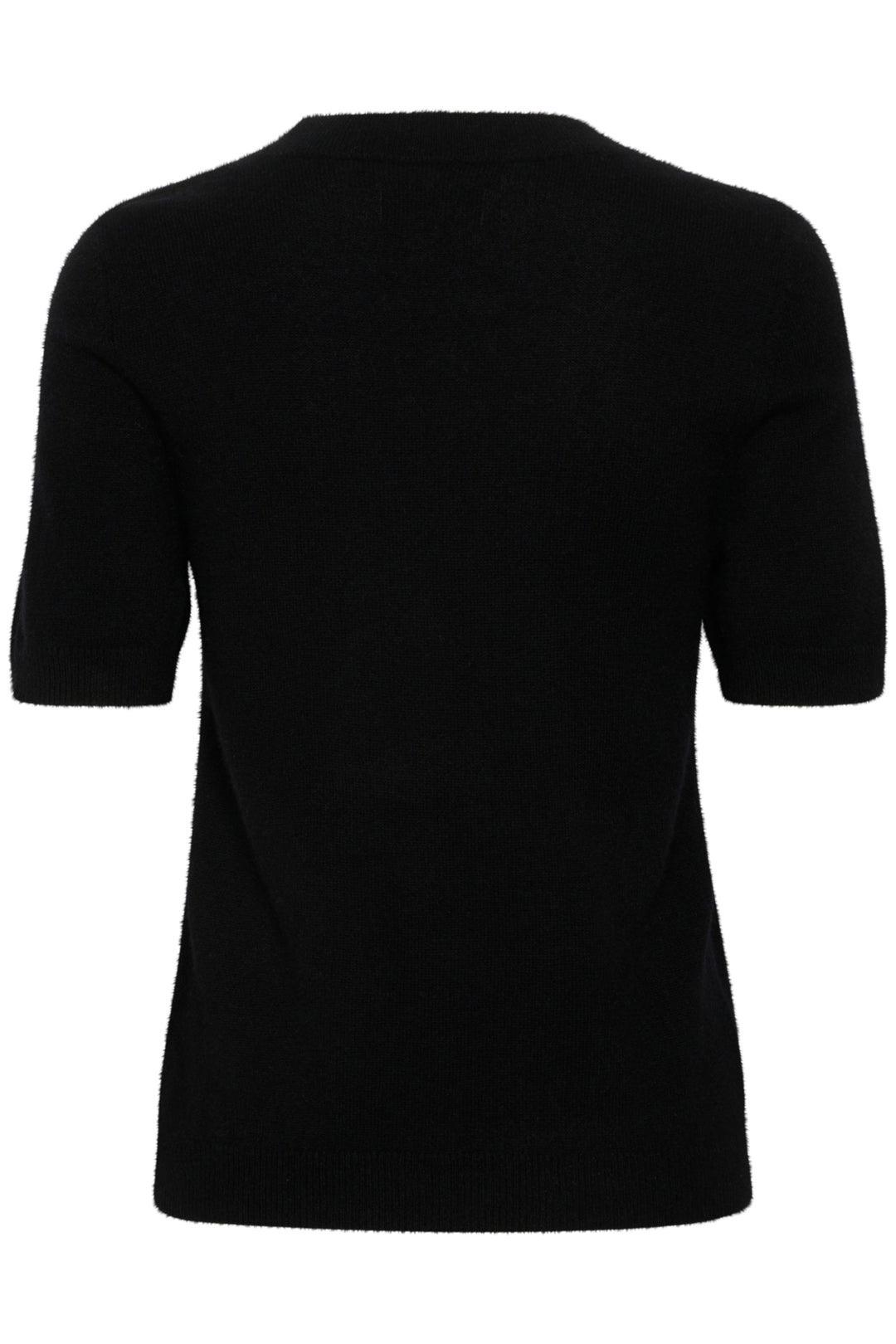 EVERLOTTA SHORT SLEEVE CASHMERE SWEATER (BLACK) - PART TWO