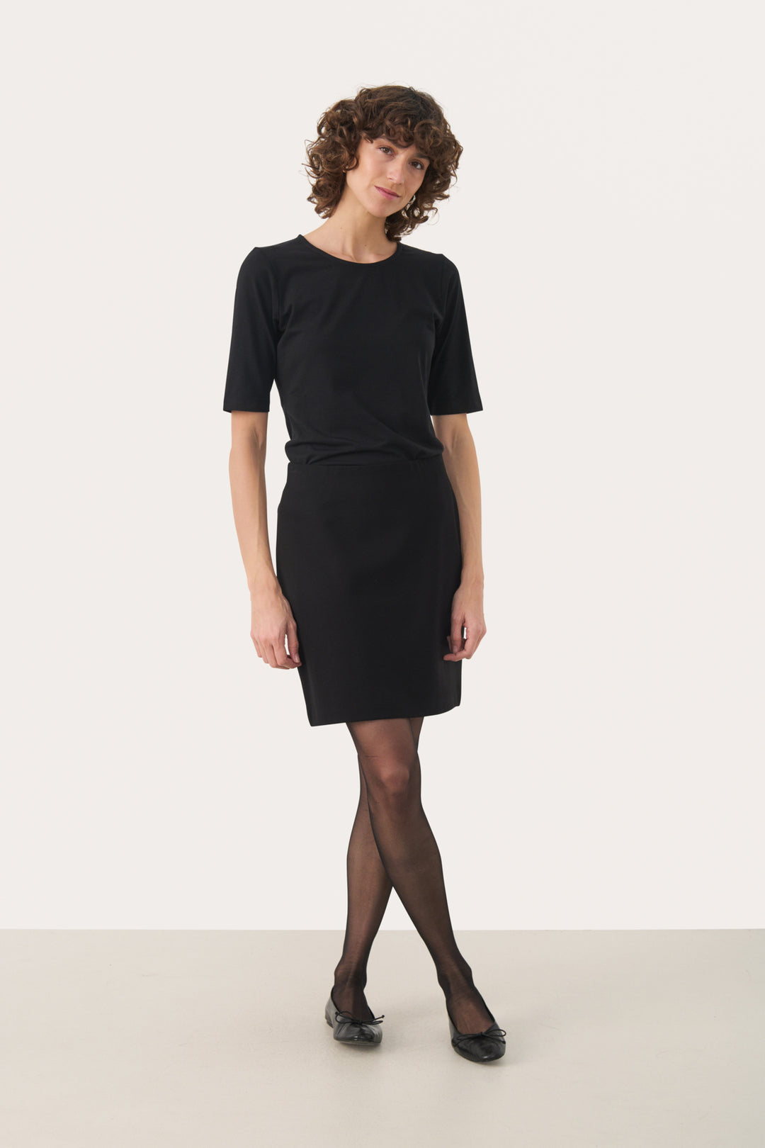 CORINNE SKIRT (BLACK) - PART TWO