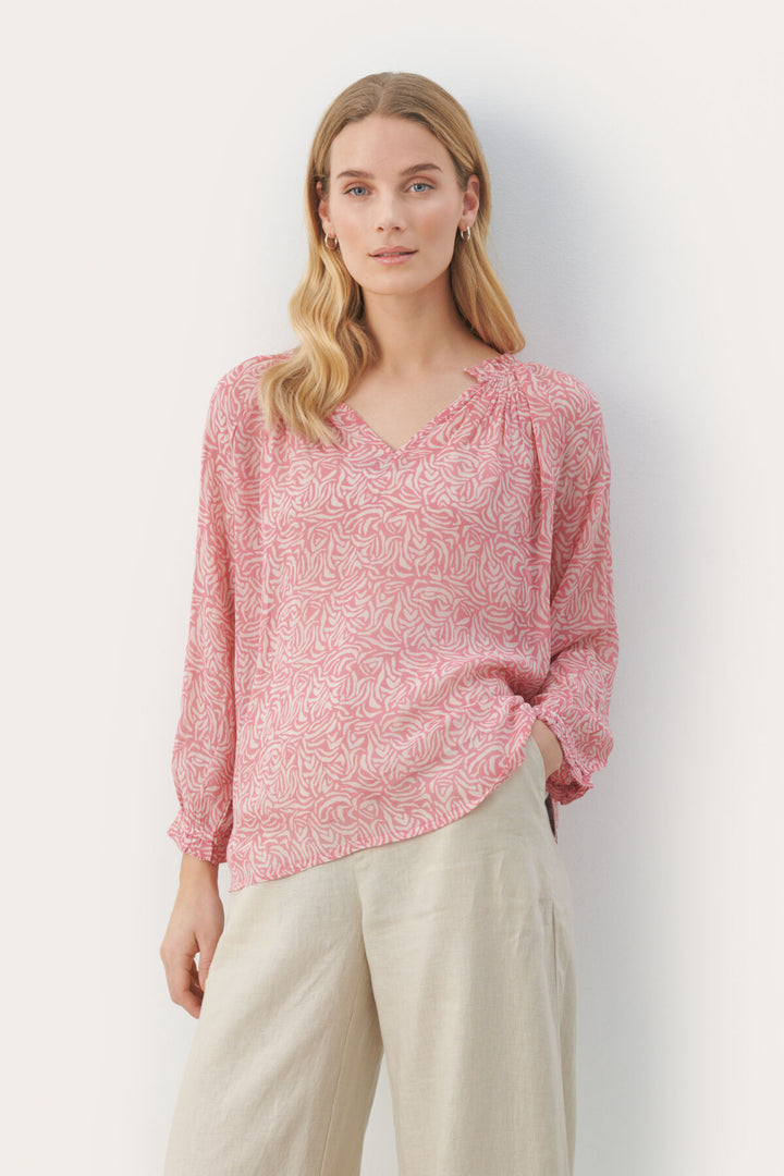ELSIA BLOUSE (MORNING GLORY) - PART TWO