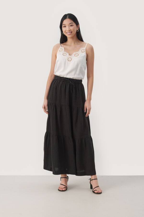 GETIA LINEN MAXI SKIRT - PART TWO