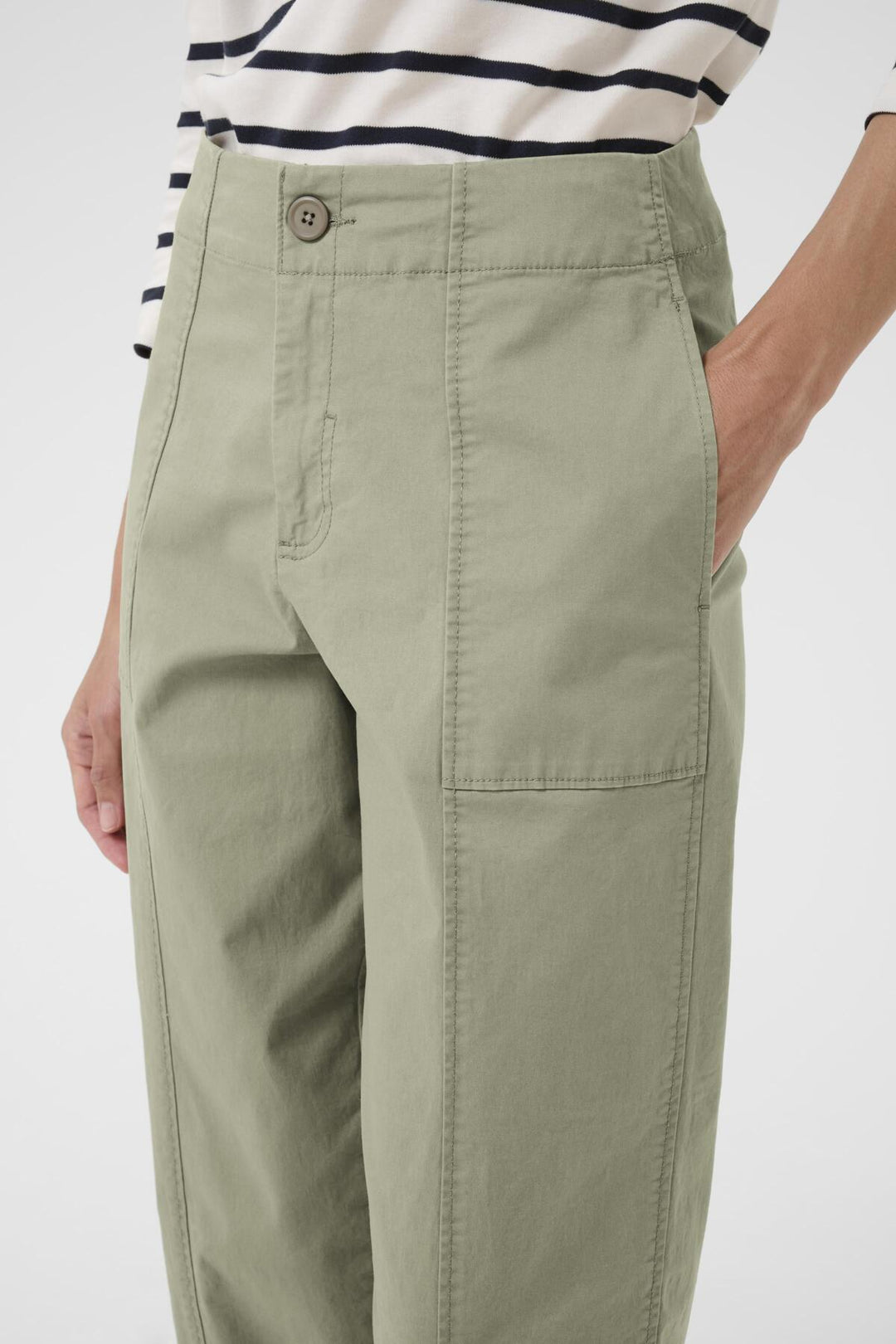 THE NETTA PANT (VETIVER) - PART TWO