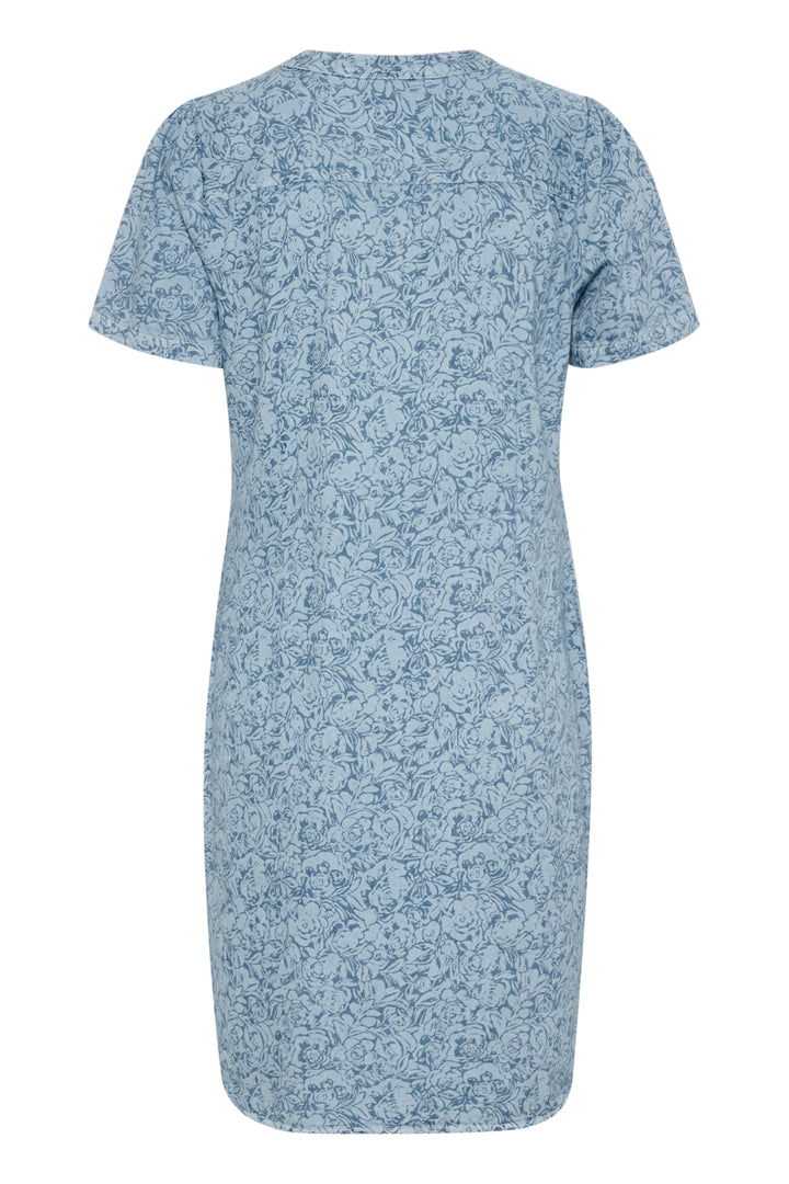 AMINASE DRESS (DENIM ROSE) - PART TWO