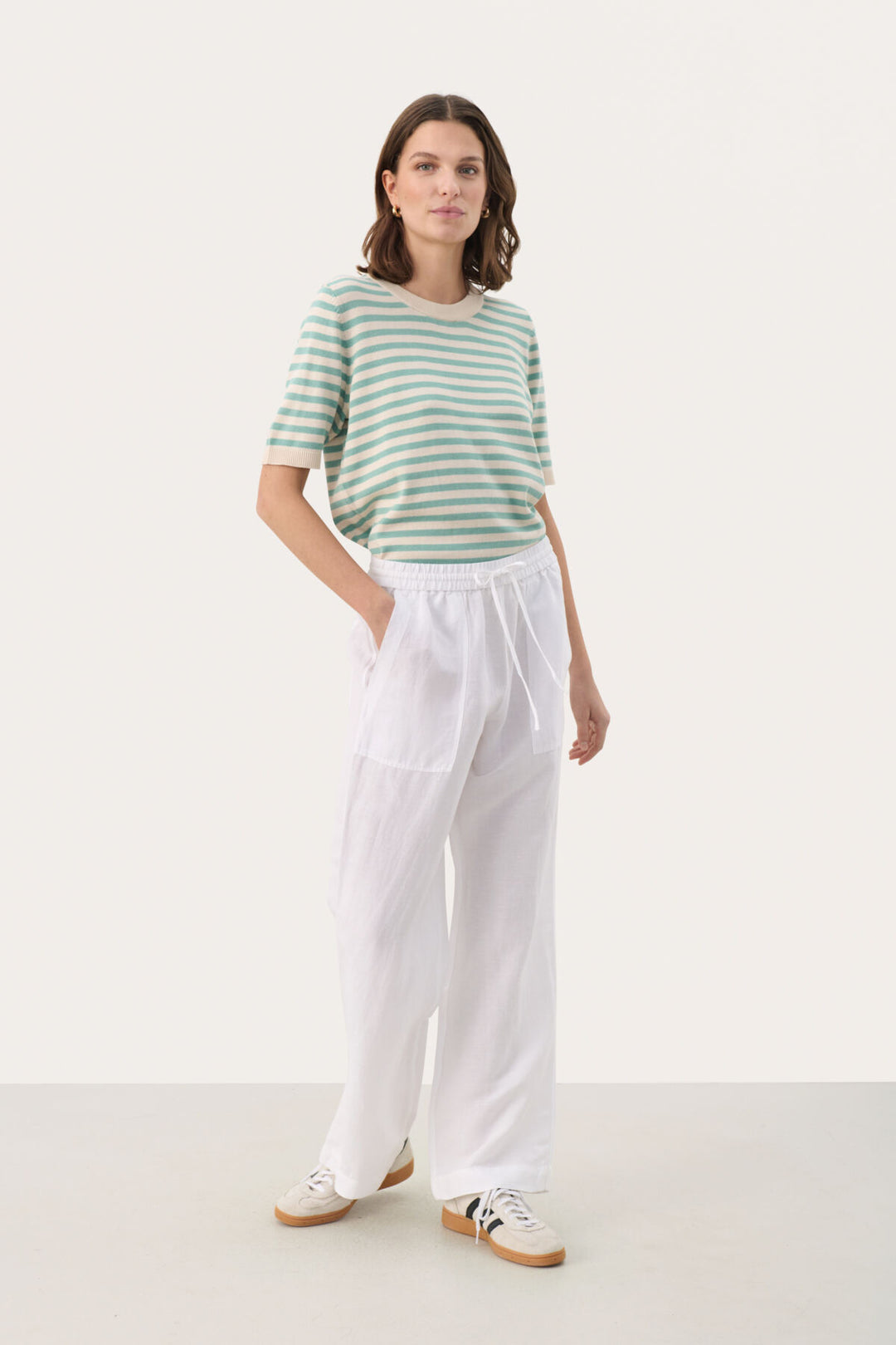 ENIOLA PANT (BRIGHT WHITE) - PART TWO