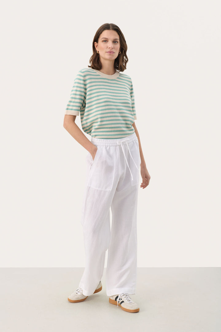 ENIOLA PANT (BRIGHT WHITE) - PART TWO