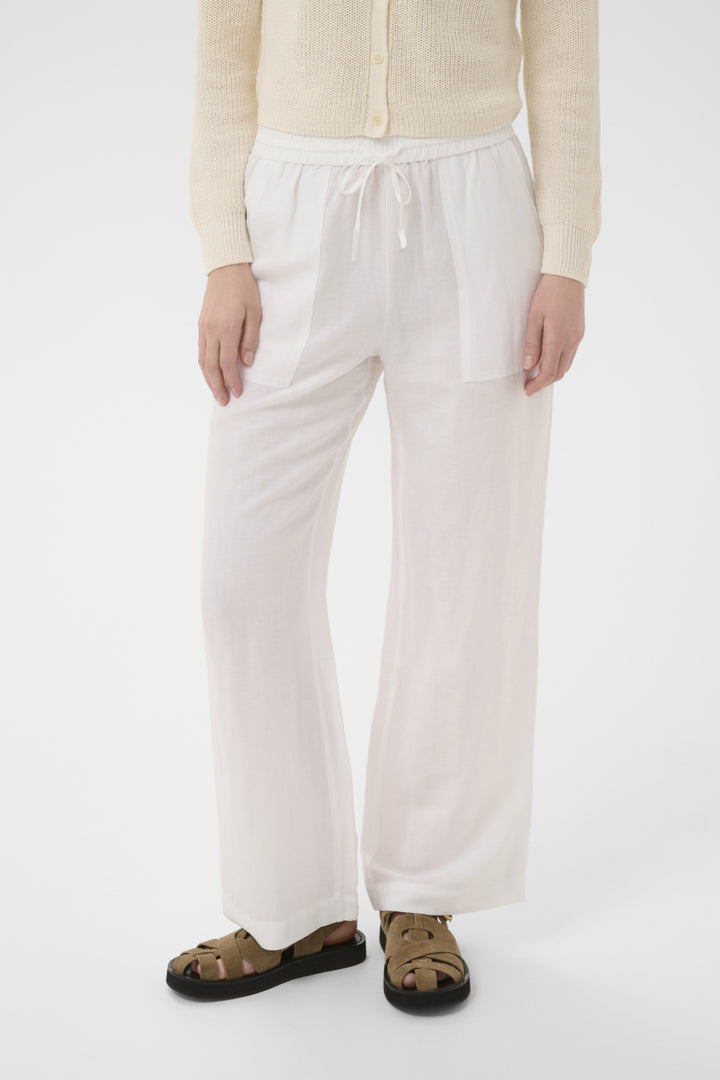 ENIOLA PANT (BRIGHT WHITE) - PART TWO