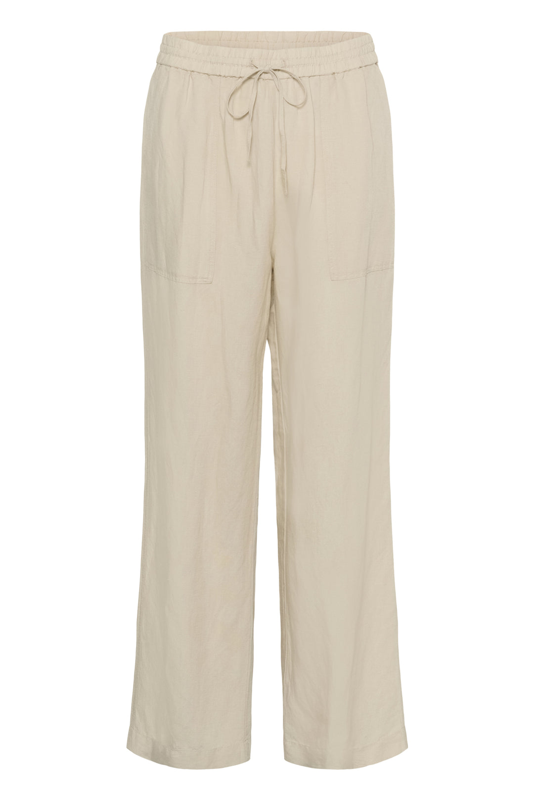 ENIOLA LINEN BLEND PANT (FRENCH OAK) - PART TWO