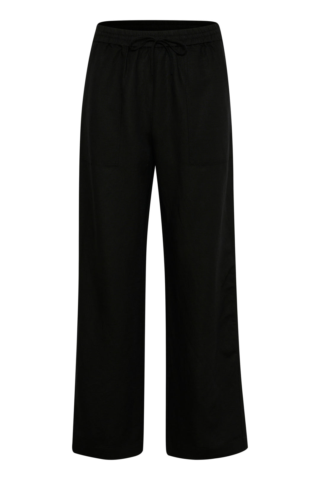 ENIOLA LINEN BLEND PANT (BLACK) - PART TWO