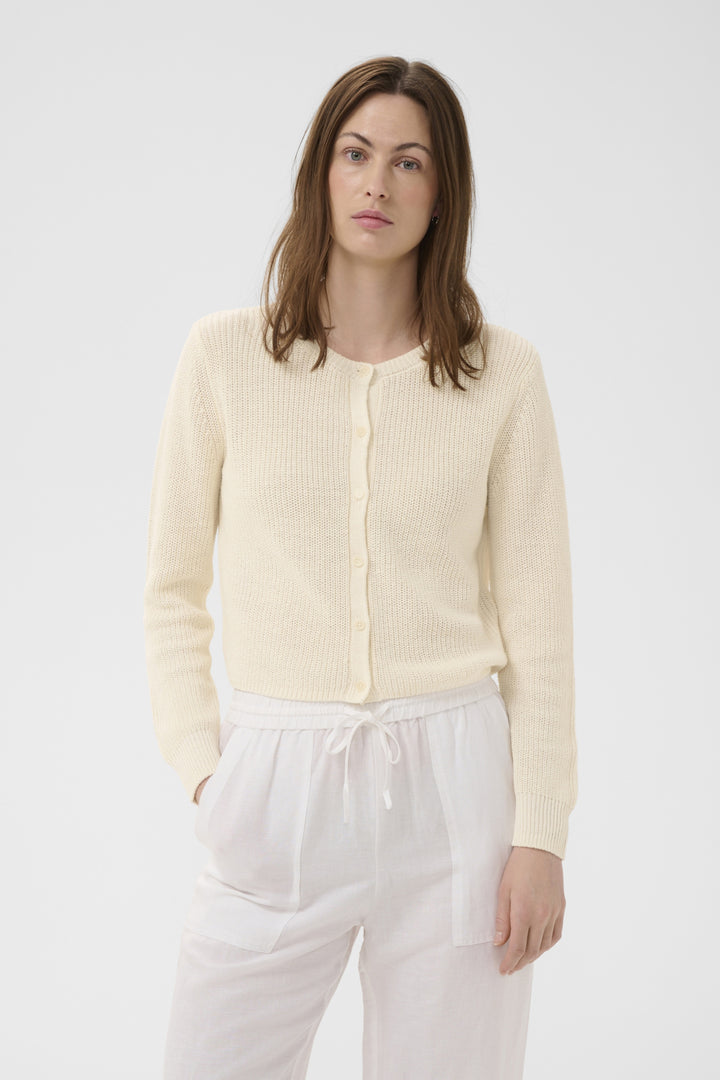 GIGIA CARDIGAN (EGGNOG) - PART TWO