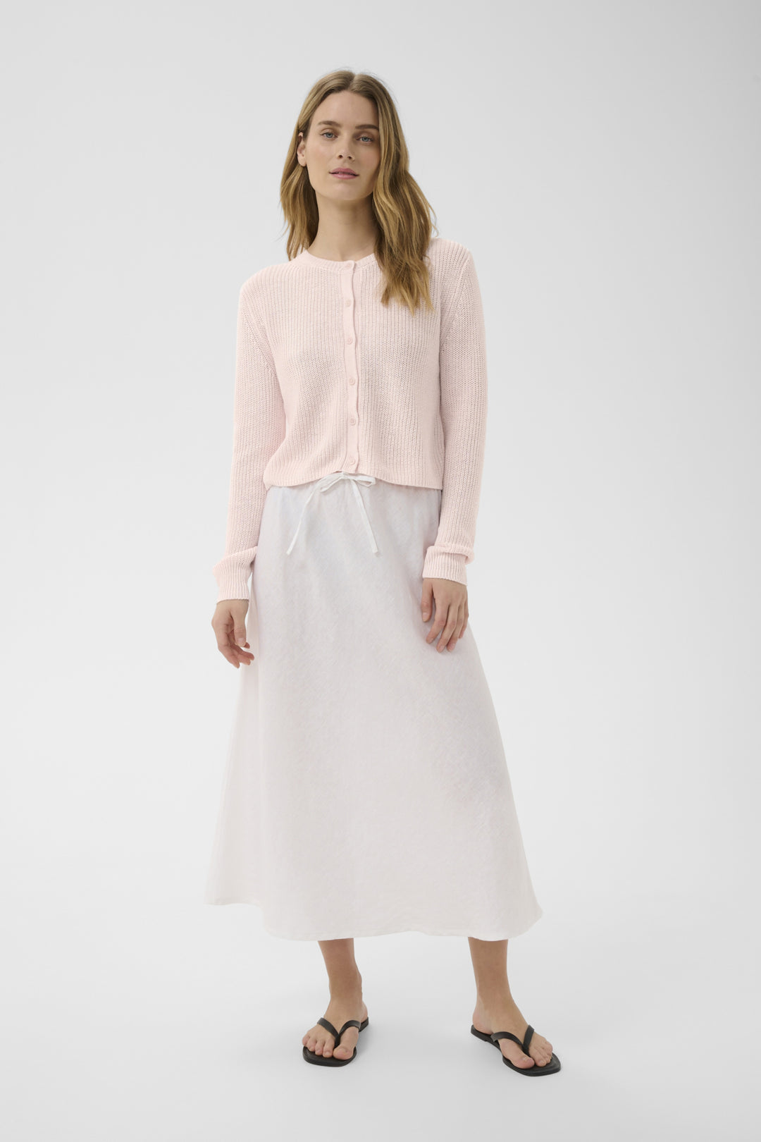 GIGIA CARDIGAN (MAUVE CHALK) - PART TWO