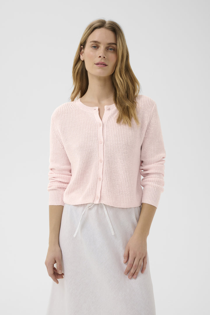 GIGIA CARDIGAN (MAUVE CHALK) - PART TWO