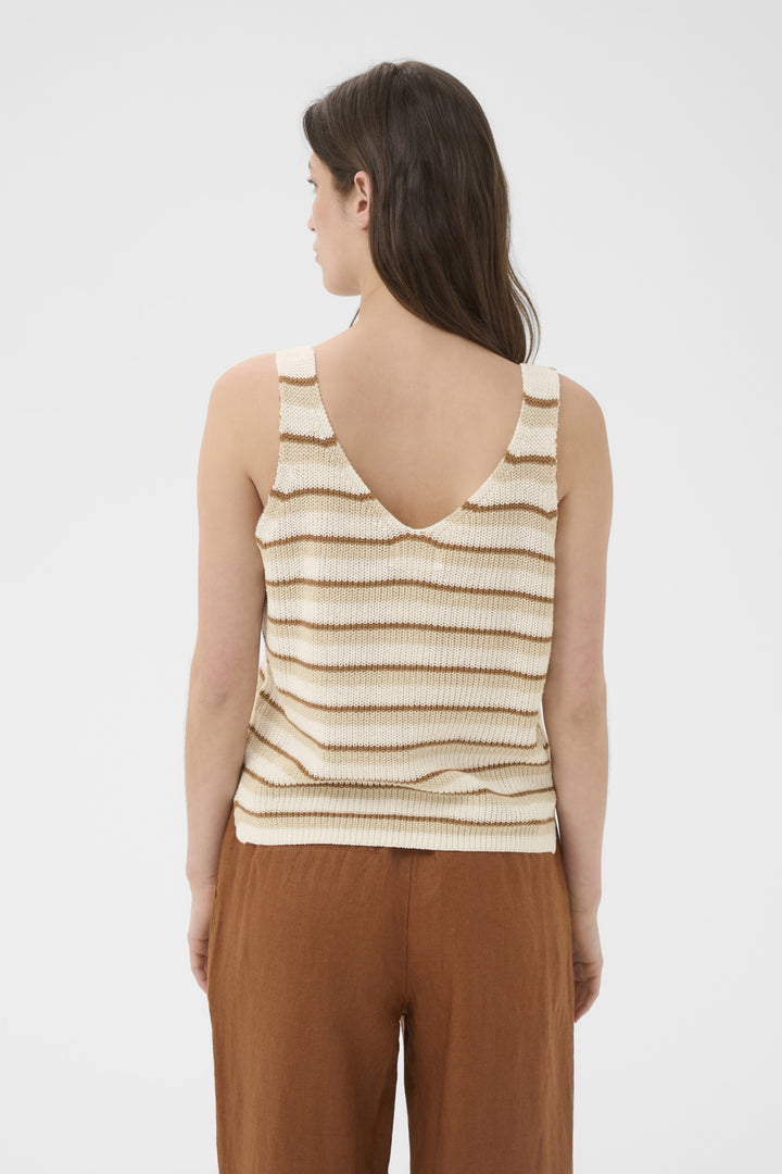 REBECCA TANK TOP (FRENCH OAK STRIPE) - PART TWO