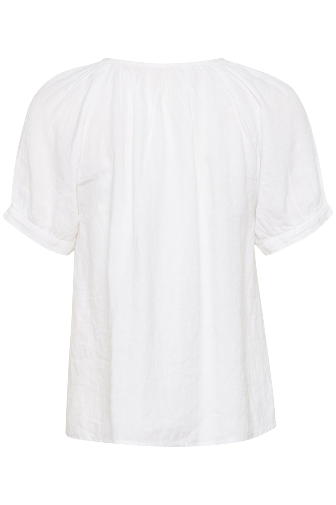 ROSANNA LINEN BLOUSE (WHITE) - PART TWO