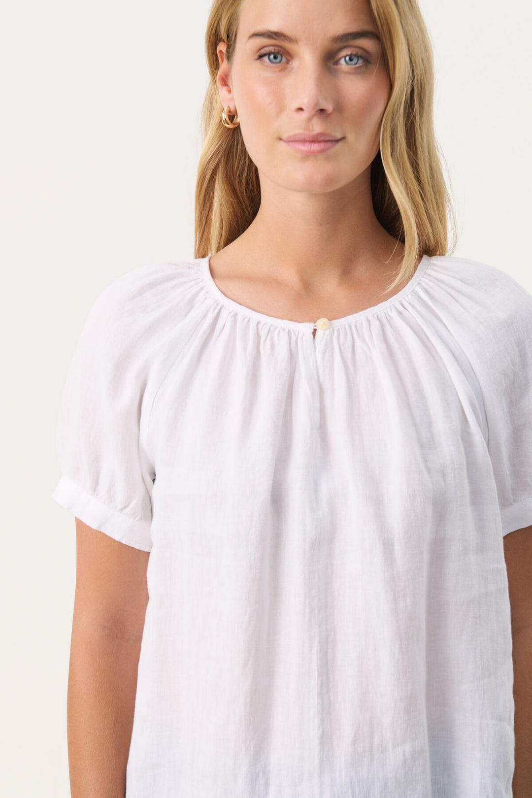 ROSANNA LINEN BLOUSE (WHITE) - PART TWO