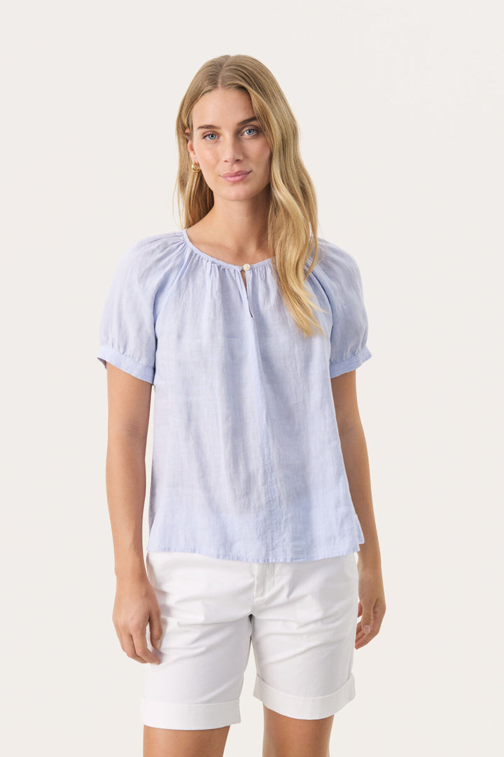 ROSANNA LINEN BLOUSE (HEATHER) - PART TWO