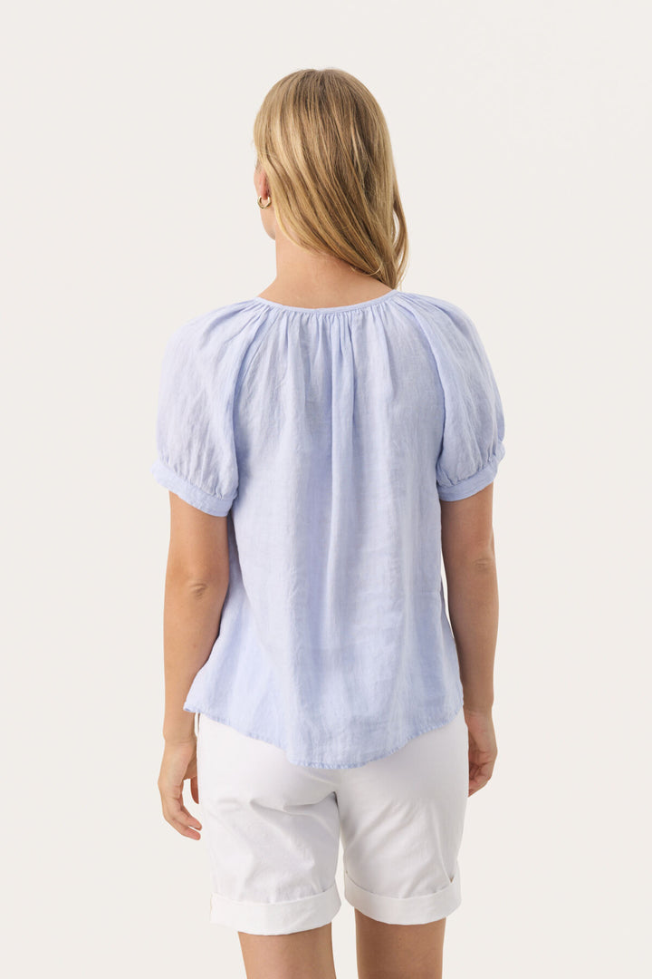 ROSANNA LINEN BLOUSE (HEATHER) - PART TWO