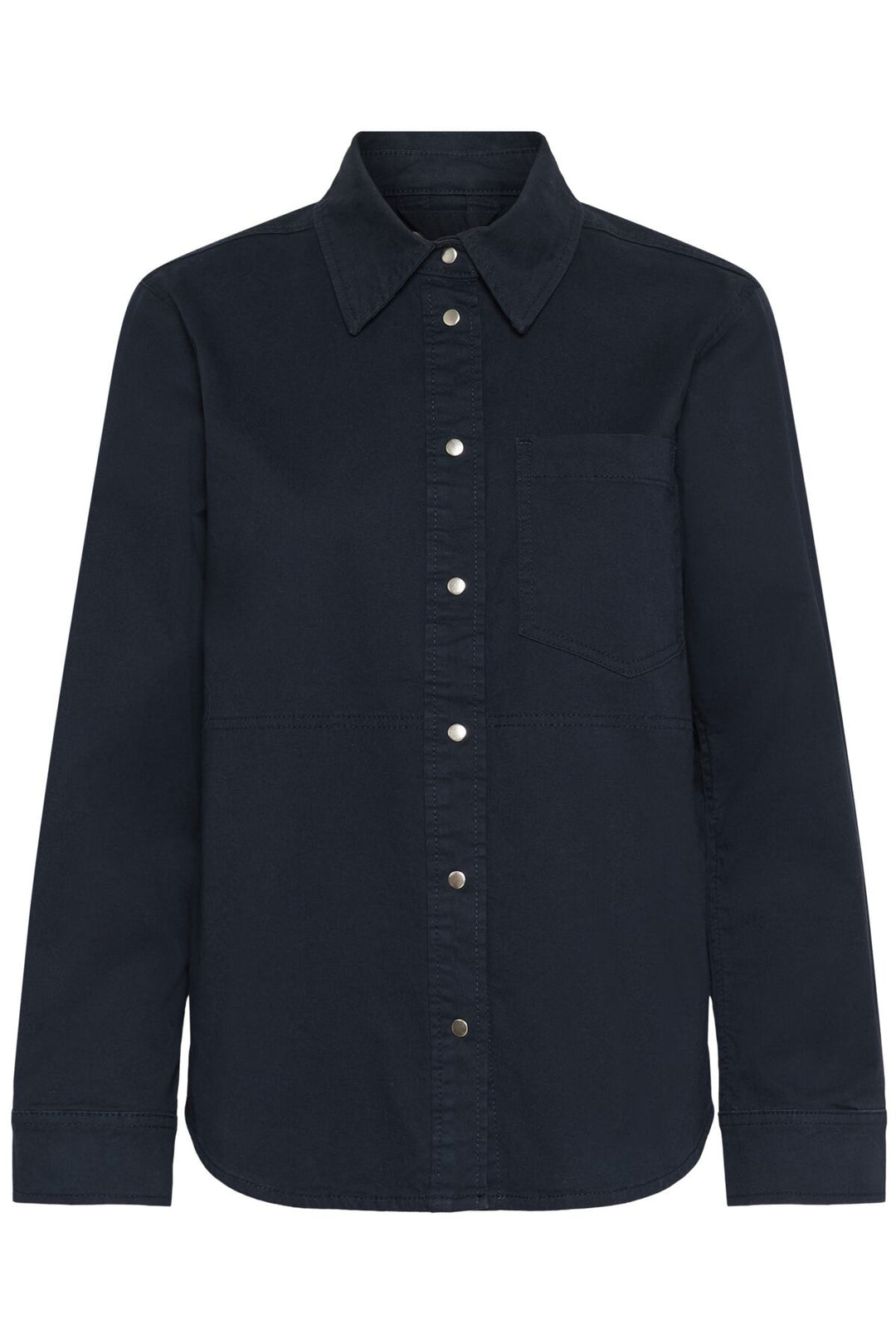 NAYLA SHIRT JACKET (DARK NAVY) - PART TWO