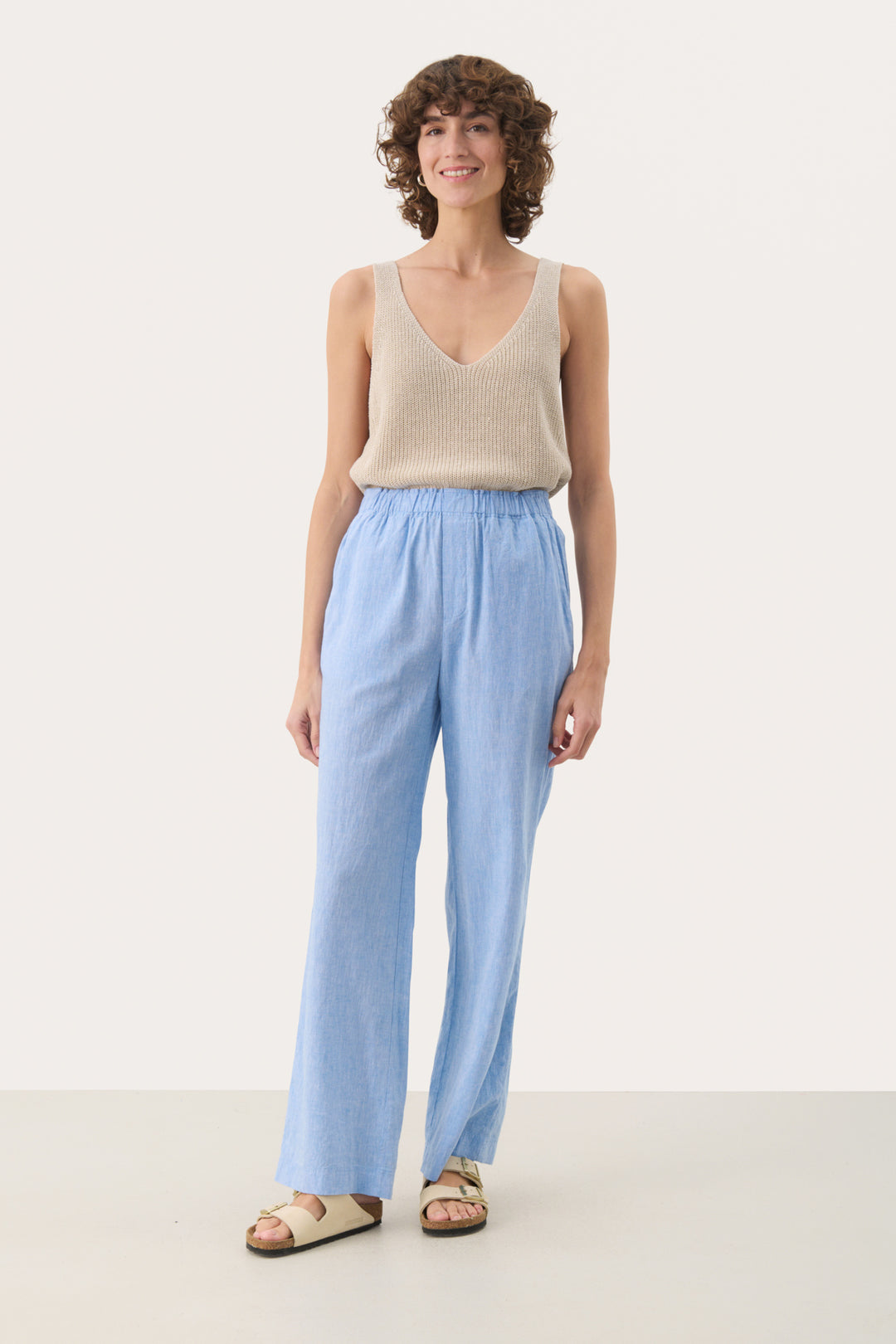 RAYI FLOWY PANT (MARINA CHAMBREY) - PART TWO